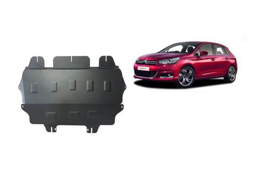 Oceľový kryt motora Citroen C4 (2008-2013)Citroen C4