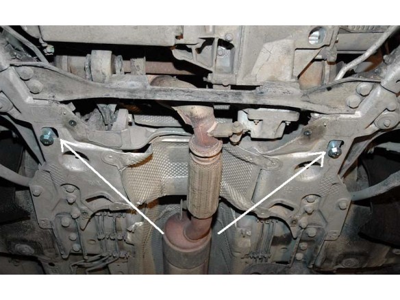 Oceľový kryt motora citroen C5 (2008-2017)Citroen C5