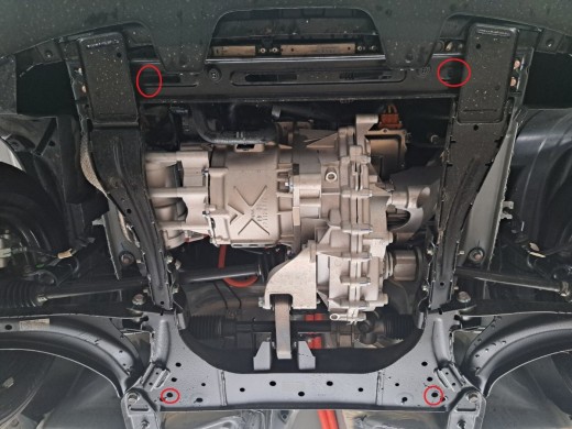 Oceľový kryt motora Dacia Spring Extreme (2023-2026)