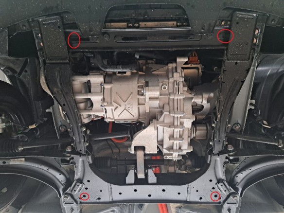 Oceľový kryt motora Dacia Spring Extreme (2023-2025)Dacia Spring