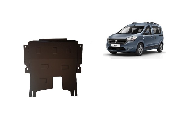 Oceľový kryt motora Dacia Dokker (2012-2025)Dacia Dokker