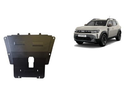 Oceľový kryt motora Dacia Duster - 4x2 (2024-2025)