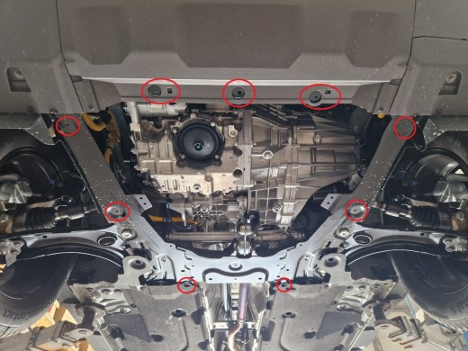 Oceľový kryt motora Dacia Duster - 4x4 (2024-2026)