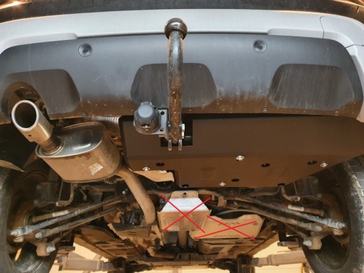 Oceľový kryt AdBlue Dacia Duster (2018-2026)