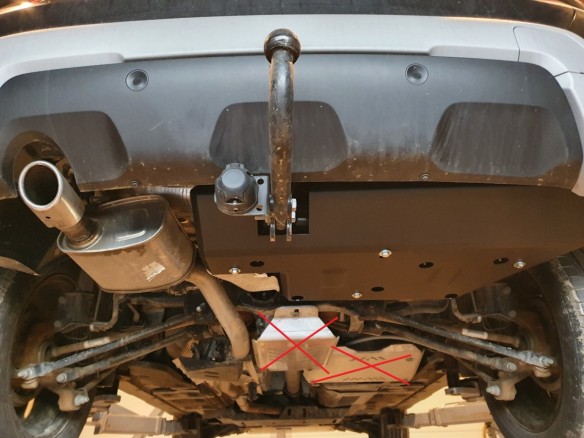 Oceľový kryt AdBlue Dacia Duster (2018-2026)