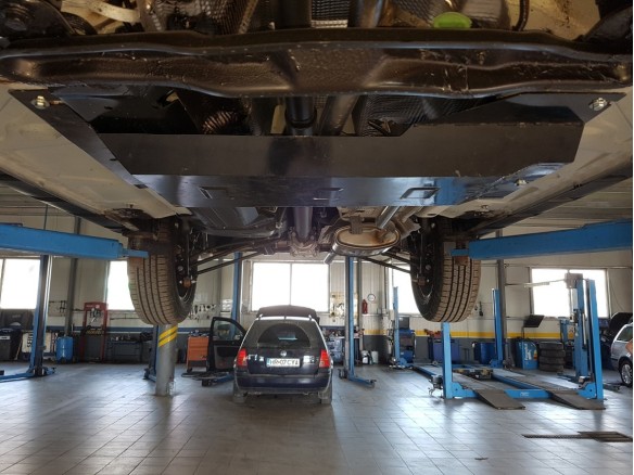 Oceľový kryt systému Start-Stop EGR Dacia Duster (2018-2020)Dacia Duster