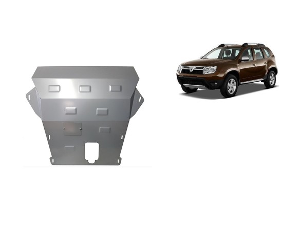 Oceľový kryt motora Dacia Duster - 2,5 mm (2010-2017)Dacia Duster