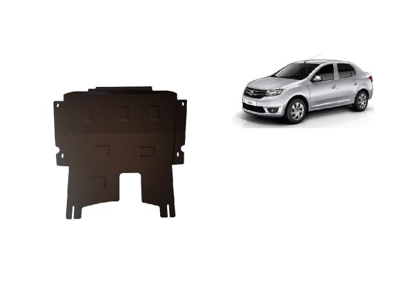 Oceľový kryt motora Dacia Logan 2 (2012-2020)Dacia Logan