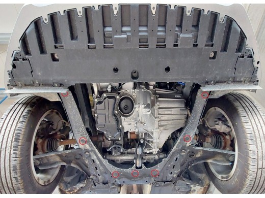 Oceľový kryt motora Dacia Sandero 3 Stepway (2021-2026)