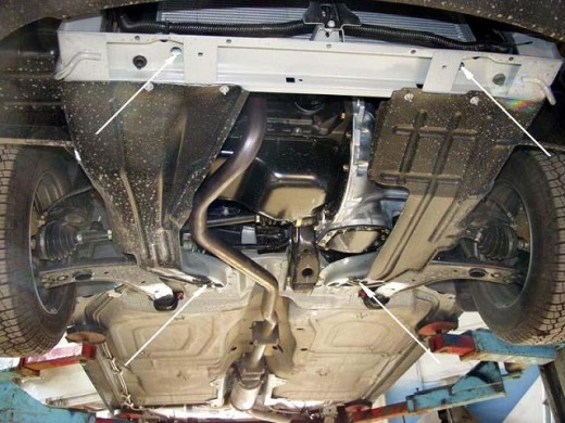 Oceľový kryt motora Daewoo Espero (1991-1999)Daewoo Espero