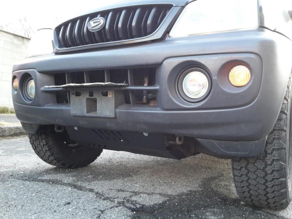 Oceľový kryt motora Daihatsu Terios (1997-2006)Daihatsu Terios