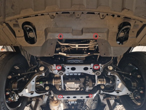 Oceľový kryt motora Evo Cross 4 (2018-2026)