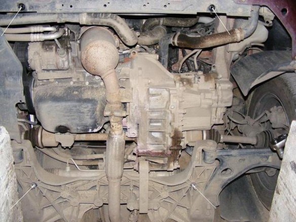 Oceľový kryt motora Fiat Linea (2007-2018)Fiat Linea