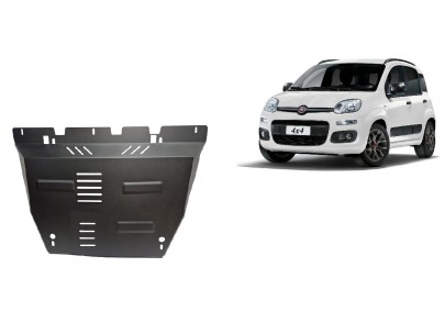 Oceľový kryt motora Fiat Panda 4x4 (2011-2025)