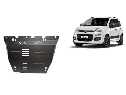 Oceľový kryt motora Fiat Panda 4x4 (2011-2026)