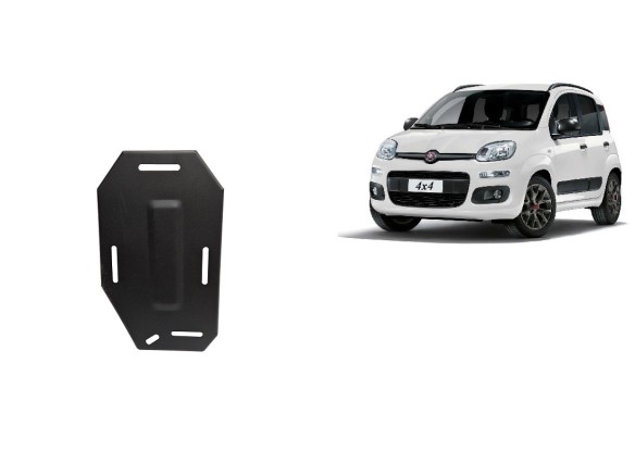 Oceľový kryt diferenciálu Fiat Panda 4x4 (2011-2026)