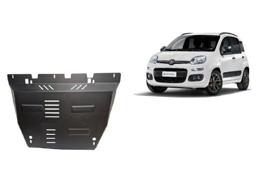 Oceľový kryt motora Fiat Panda 4x2 (2011-2025)Fiat Panda