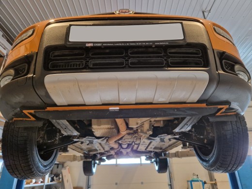 Oceľový kryt motora Fiat Panda 4x2 (2011-2025)Fiat Panda