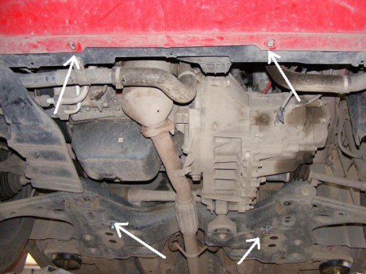 Oceľový kryt motora Fiat Punto (2005-2018)Fiat Punto