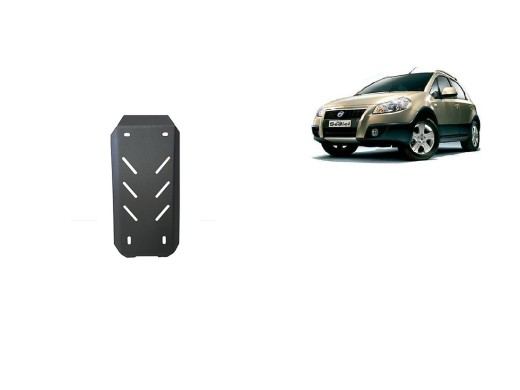 Oceľový kryt diferenciálu Fiat Sedici (2005-2014)Fiat Sedici