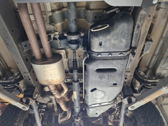 Oceľový kryt palivovej nádrže Ford Ranger Raptor (2023-2025)Ford Ranger Raptor