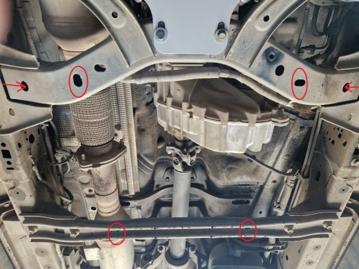 Oceľový kryt reduktora Ford Ranger (2023-2026)