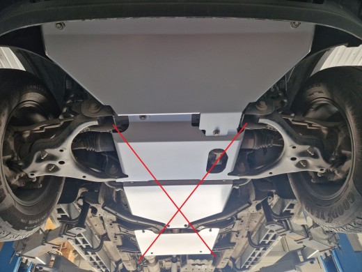 Oceľový kryt chladiča Ford Ranger (2023-2026)