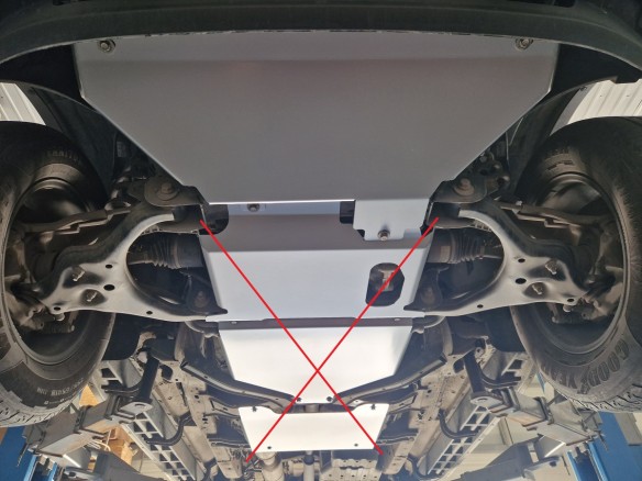 Oceľový kryt chladiča Ford Ranger (2023-2026)