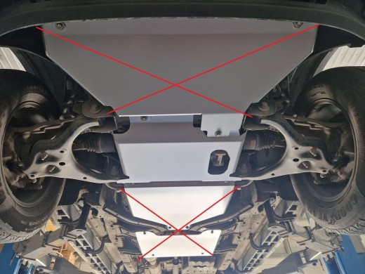 Oceľový kryt motora Ford Ranger (2023-2026)