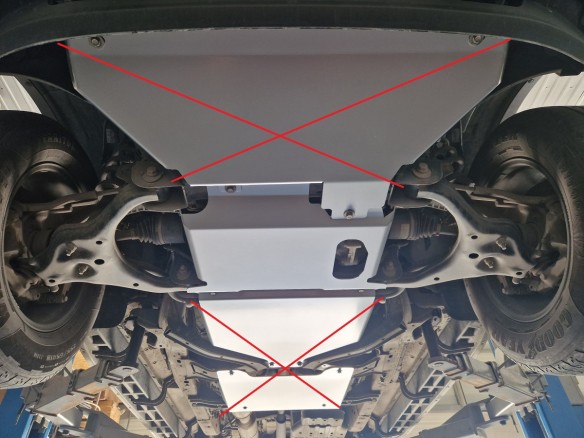 Oceľový kryt motora Ford Ranger (2023-2026)