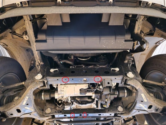 Oceľový kryt motora Ford Ranger (2010-2023)Ford Ranger