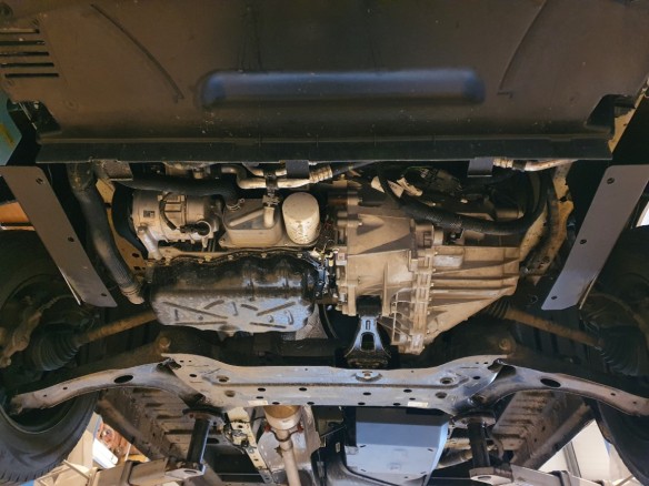 Oceľový kryt motora Ford Transit - FWD (2020-2025)Ford Transit