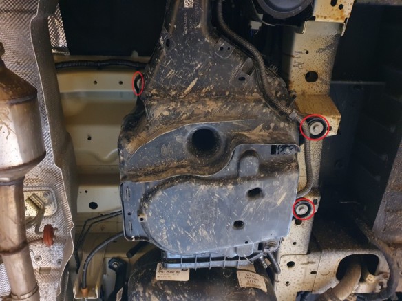 Oceľový kryt AdBlue Ford Transit (2020-2026)