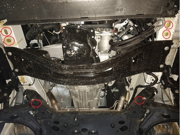 Oceľový kryt motora Ford Transit (2013-2020)Ford Transit