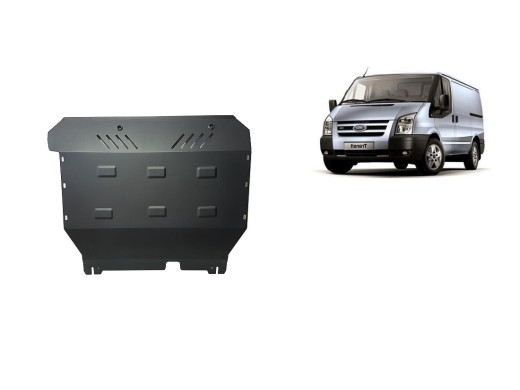 Oceľový kryt motora Ford Transit -FWD (2007-2013)Ford Transit