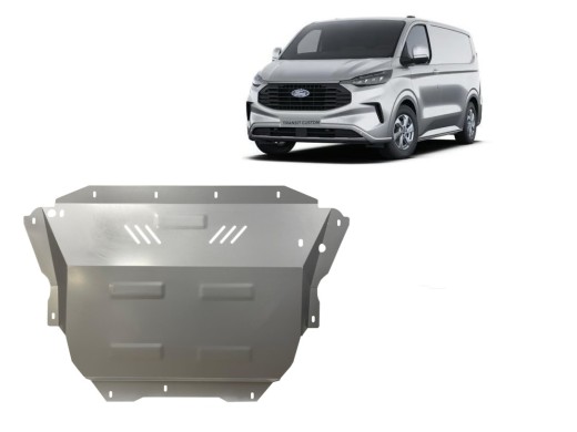 Oceľový kryt motora pozinkovaná Ford Transit Custom (2023-2026)
