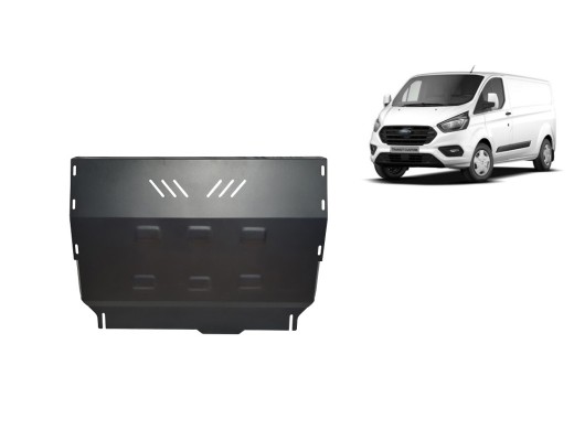 Oceľový kryt motora Ford Transit Custom - FWD (2020-2023)
