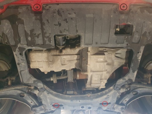 Oceľový kryt motora Honda Jazz (2002-2008)Honda Jazz