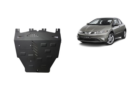 Oceľový kryt motora Honda Civic (hayon) (2005-2015)Honda Civic