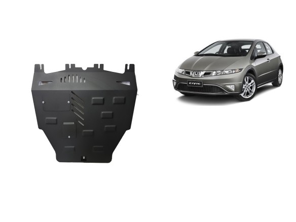 Oceľový kryt motora Honda Civic (hayon) (2005-2015)Honda Civic