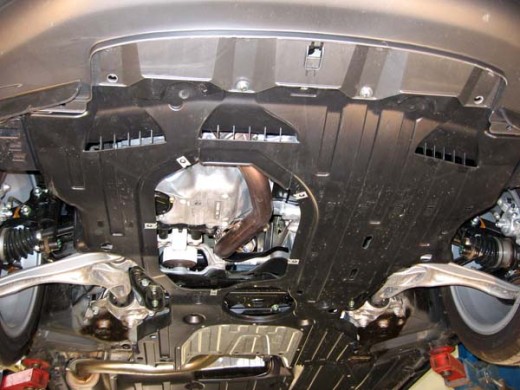 Oceľový kryt motora Honda Civic (hayon) (2005-2015)Honda Civic