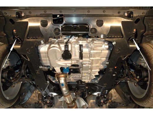 Oceľový kryt motora Honda Accord (2008-2012)Honda Accord