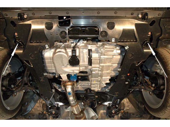 Oceľový kryt motora Honda Accord (2008-2012)Honda Accord