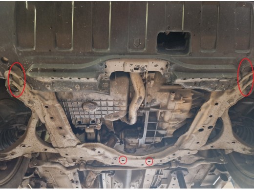 Oceľový kryt motora Honda CR-V Gen 2 (2002-2007)Honda CR-V