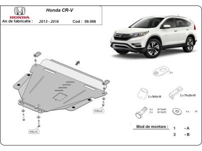 Oceľový kryt motora Honda CR-V Gen 4 (2013-2016) 2
