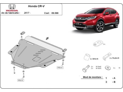 Oceľový kryt motora Honda CR-V Gen 5 (2017-2022) 2