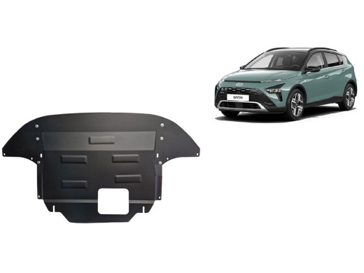 Oceľový kryt motora Hyundai Bayon (2021-2026)