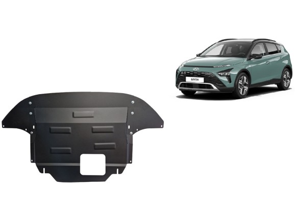 Oceľový kryt motora Hyundai Bayon (2021-2026)