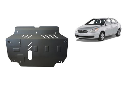 Oceľový kryt motora Hyundai Accent (2005-2010)