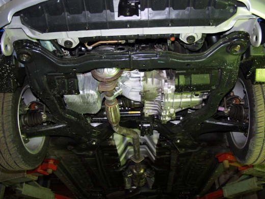 Oceľový kryt motora Hyundai Coupé Gk (2001-2010)Hyundai Coupe